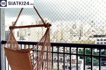 Siatki Skwierzyna - Zabezpieczająca siatka ze sznurka na balkon dla terenów Skwierzyny