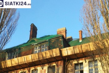 Siatki Skwierzyna - Siatki zabezpieczające stare dachówki na dachach dla terenów Skwierzyny