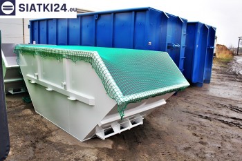 Siatki Skwierzyna - Siatka przykrywająca na kontener - zabezpieczenie przewożonych ładunków dla terenów Skwierzyny