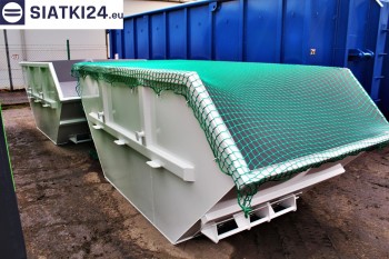Siatki Skwierzyna - Siatka przykrywająca na kontener - zabezpieczenie przewożonych ładunków dla terenów Skwierzyny